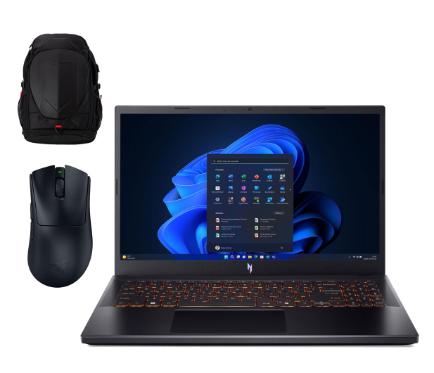 Acer Nitro V15 Ryzen 7-7445HS/16GB/512/Win11 RTX4050 165Hz Zestaw - 1571973 - zdjęcie